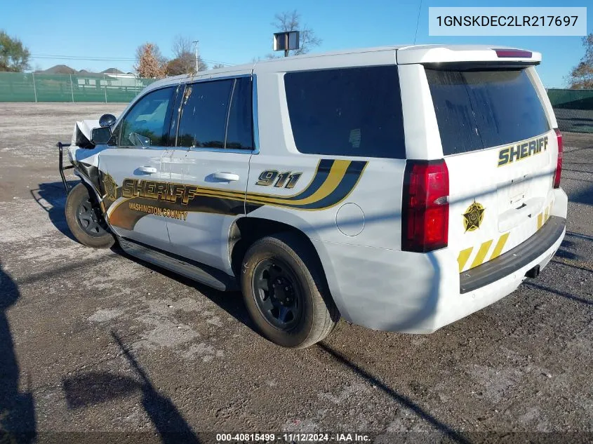 2020 Chevrolet Tahoe 4Wd Commercial Fleet VIN: 1GNSKDEC2LR217697 Lot: 40815499