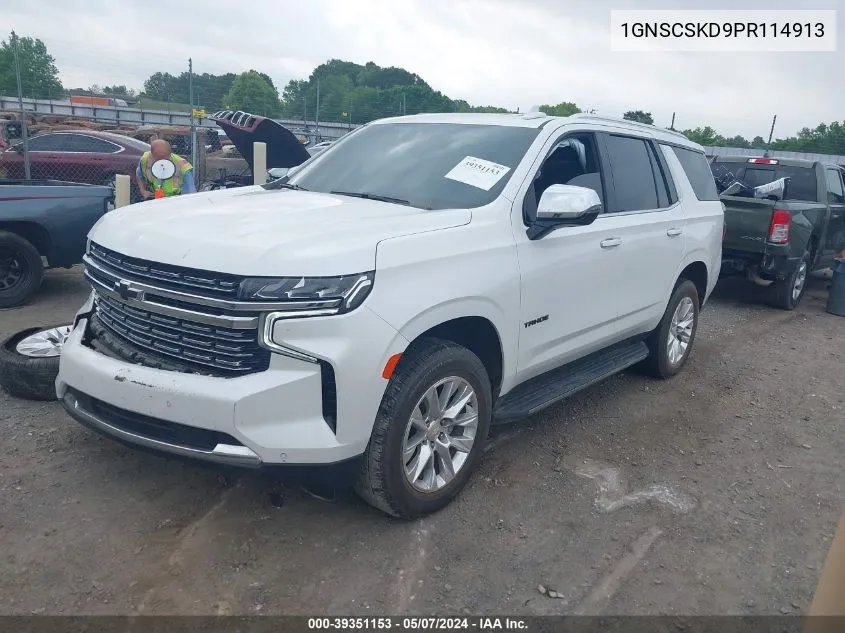 1GNSCSKD9PR114913 2023 Chevrolet Tahoe 2Wd Premier