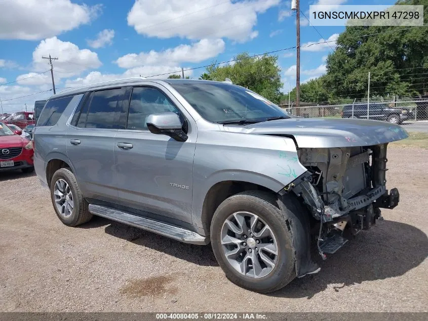 1GNSCMKDXPR147298 2023 Chevrolet Tahoe 2Wd Ls