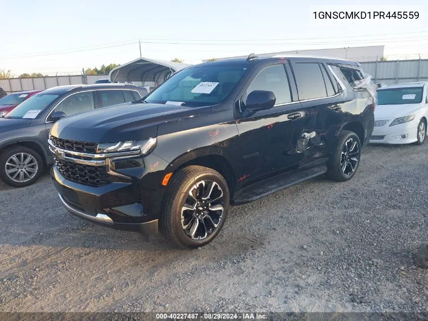 2023 Chevrolet Tahoe 2Wd Ls VIN: 1GNSCMKD1PR445559 Lot: 40227487