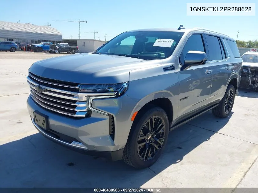 2023 Chevrolet Tahoe 4Wd High Country VIN: 1GNSKTKL2PR288628 Lot: 40438585