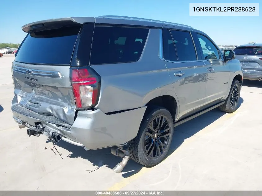 2023 Chevrolet Tahoe 4Wd High Country VIN: 1GNSKTKL2PR288628 Lot: 40438585