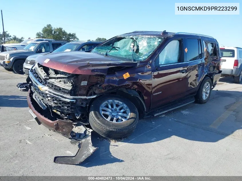 2023 Chevrolet Tahoe 2Wd Ls VIN: 1GNSCMKD9PR223299 Lot: 40482473