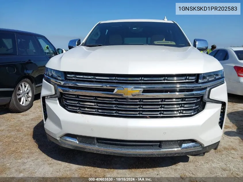 2023 Chevrolet Tahoe 4Wd Premier VIN: 1GNSKSKD1PR202583 Lot: 40603830