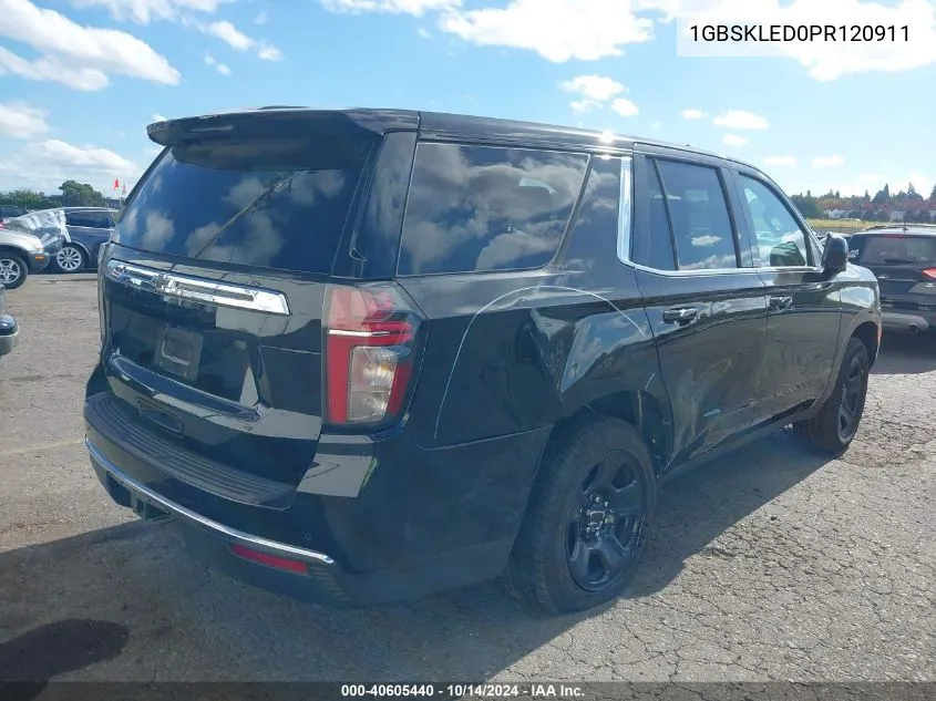 2023 Chevrolet Tahoe K1500 VIN: 1GBSKLED0PR120911 Lot: 40605440