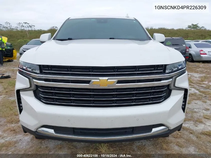 2023 Chevrolet Tahoe 2Wd Lt VIN: 1GNSCNKD4PR226309 Lot: 40622108