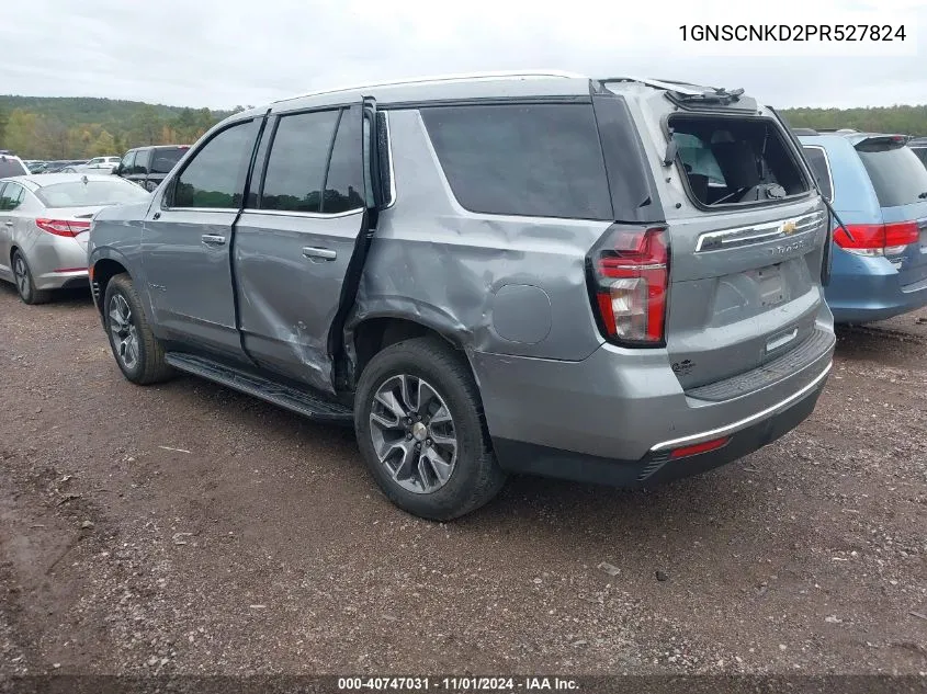 2023 Chevrolet Tahoe 2Wd Lt VIN: 1GNSCNKD2PR527824 Lot: 40747031