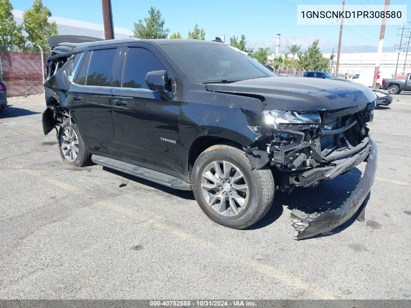 2023 Chevrolet Tahoe 2Wd Lt VIN: 1GNSCNKD1PR308580 Lot: 40752555