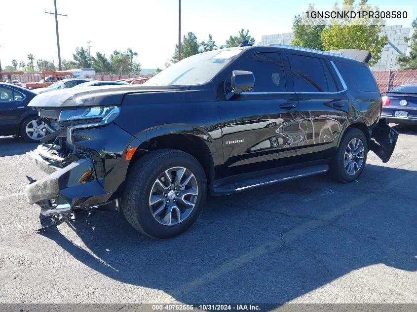 2023 Chevrolet Tahoe 2Wd Lt VIN: 1GNSCNKD1PR308580 Lot: 40752555