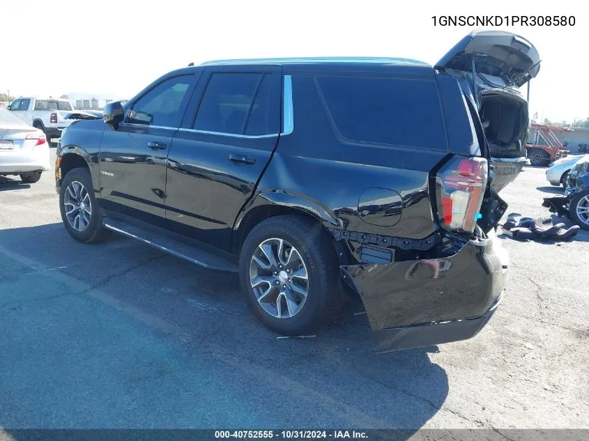 2023 Chevrolet Tahoe 2Wd Lt VIN: 1GNSCNKD1PR308580 Lot: 40752555