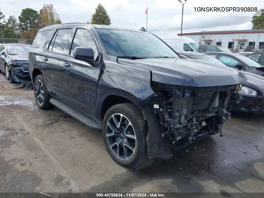 2023 Chevrolet Tahoe 4Wd Rst VIN: 1GNSKRKD5PR390808 Lot: 40758634