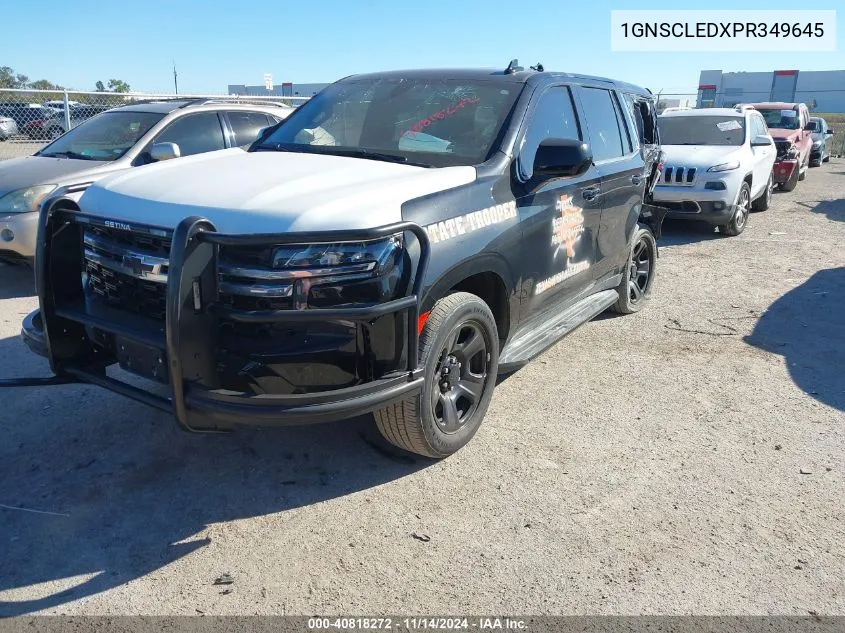 2023 Chevrolet Tahoe 2Wd Commercial Fleet VIN: 1GNSCLEDXPR349645 Lot: 40818272