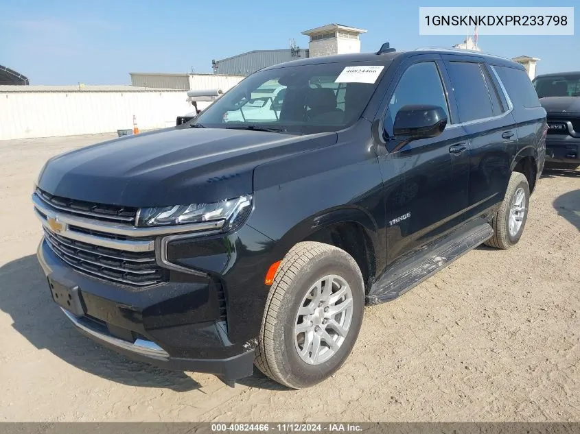 2023 Chevrolet Tahoe 4Wd Lt VIN: 1GNSKNKDXPR233798 Lot: 40824466