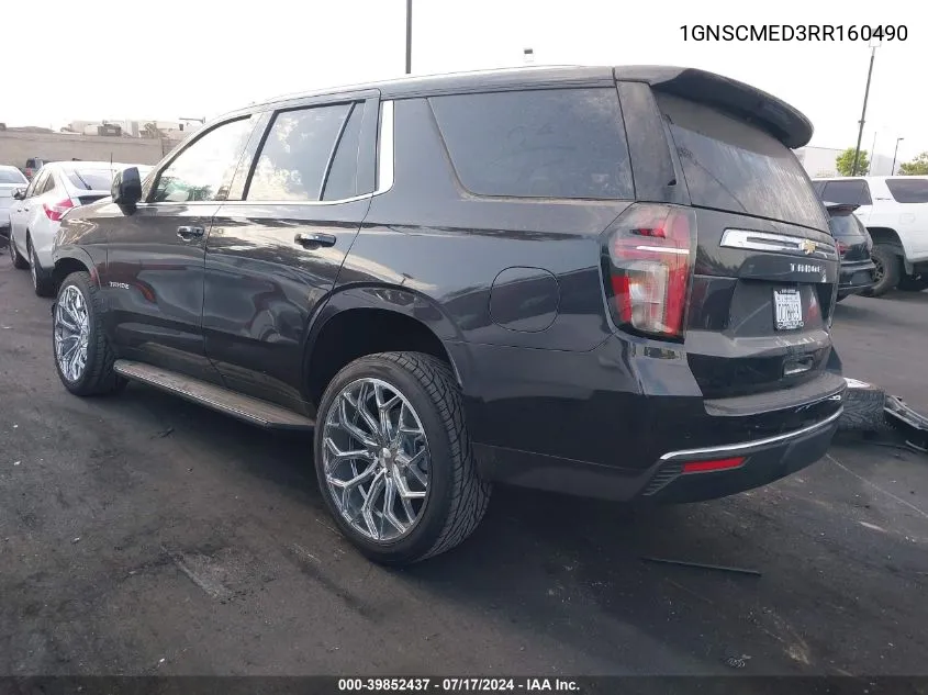 2024 Chevrolet Tahoe 2Wd Ls VIN: 1GNSCMED3RR160490 Lot: 39852437