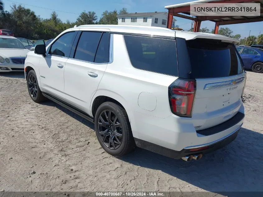 2024 Chevrolet Tahoe 4Wd High Country VIN: 1GNSKTKL2RR341864 Lot: 40700687