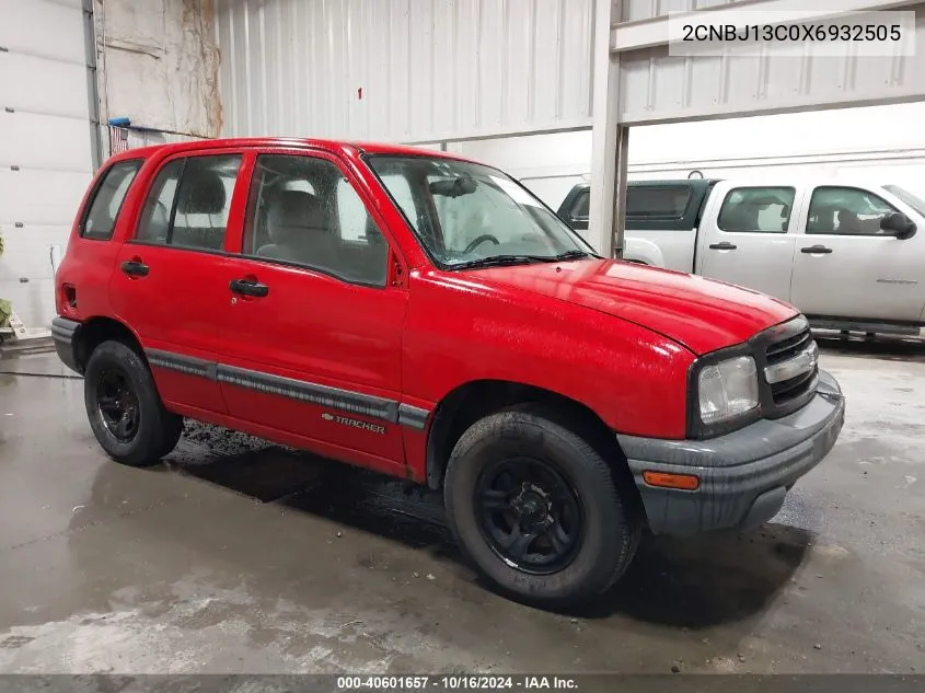 1999 Chevrolet Tracker VIN: 2CNBJ13C0X6932505 Lot: 40601657