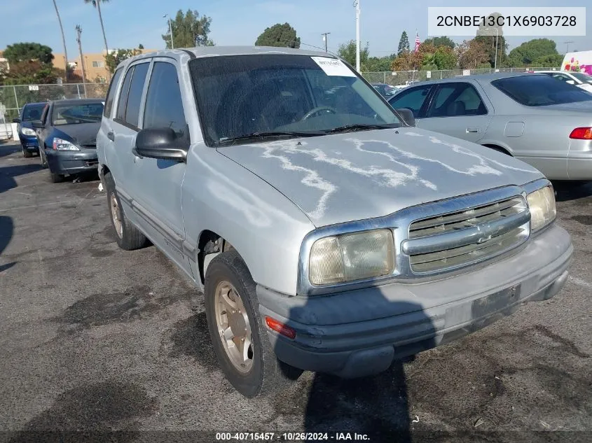 1999 Chevrolet Tracker VIN: 2CNBE13C1X6903728 Lot: 40715457