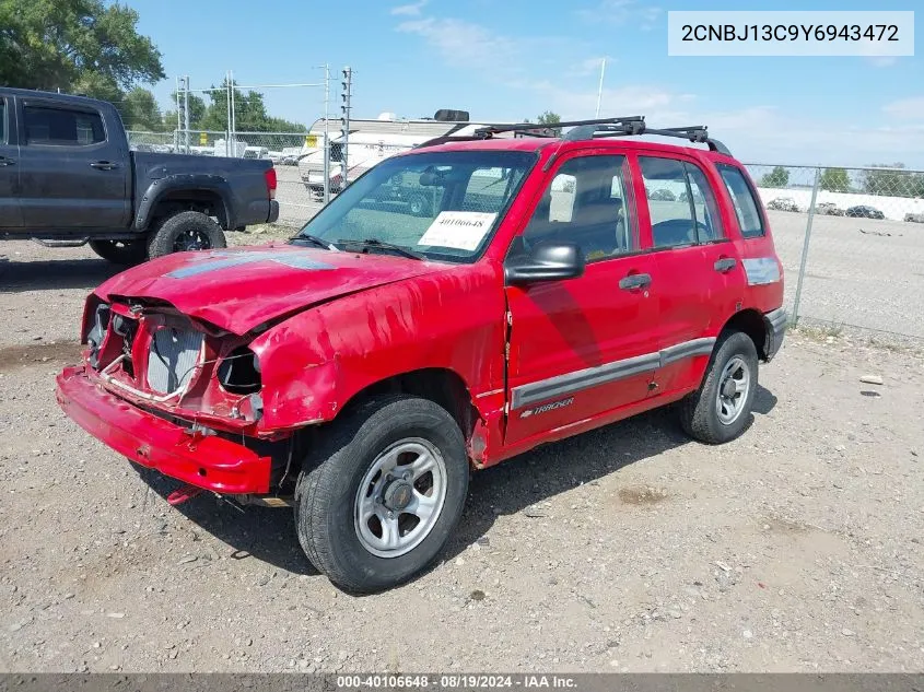 2CNBJ13C9Y6943472 2000 Chevrolet Tracker Hard Top