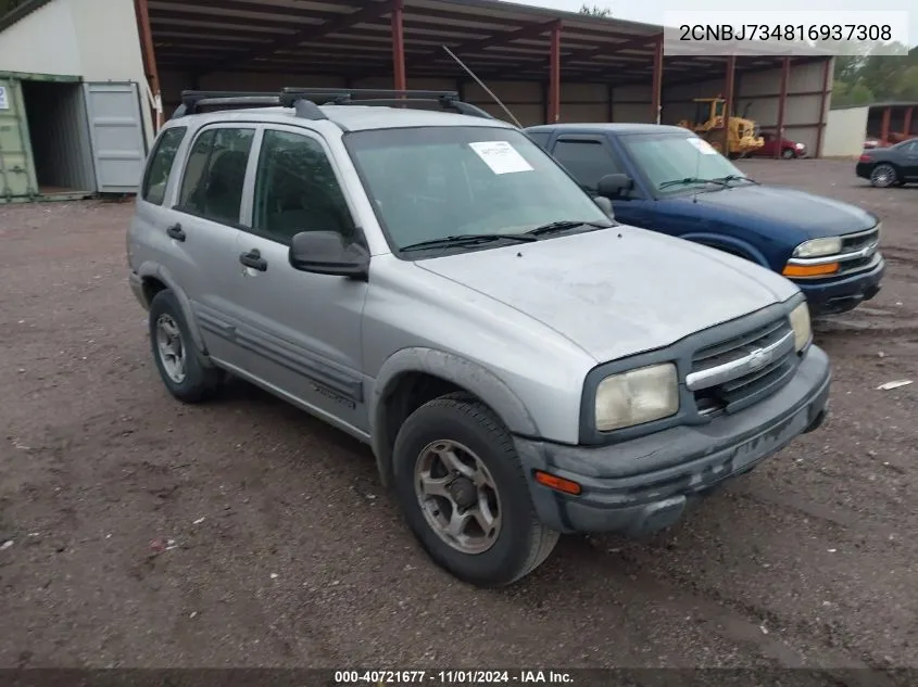 2001 Chevrolet Tracker Hard Top Zr2 VIN: 2CNBJ734816937308 Lot: 40721677