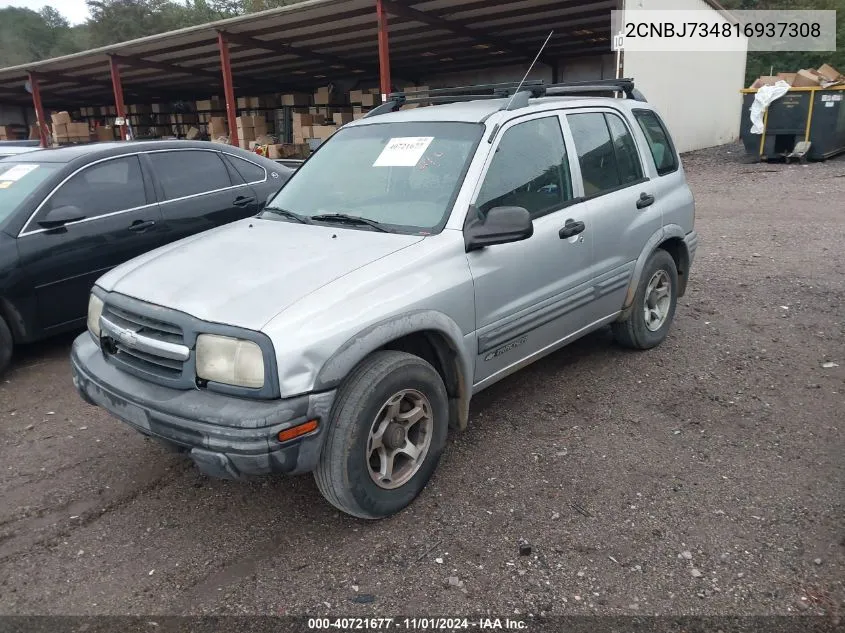 2001 Chevrolet Tracker Hard Top Zr2 VIN: 2CNBJ734816937308 Lot: 40721677