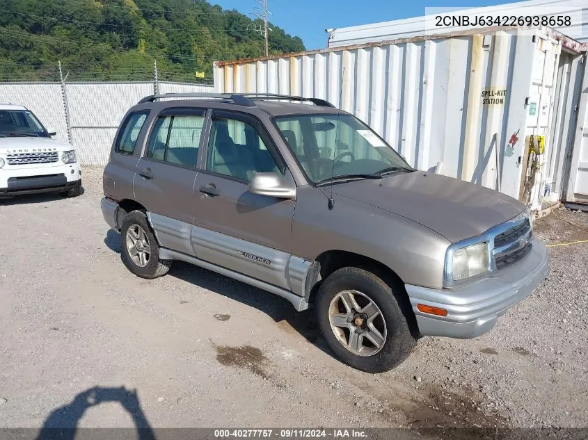 2CNBJ634226938658 2002 Chevrolet Tracker Hard Top Lt