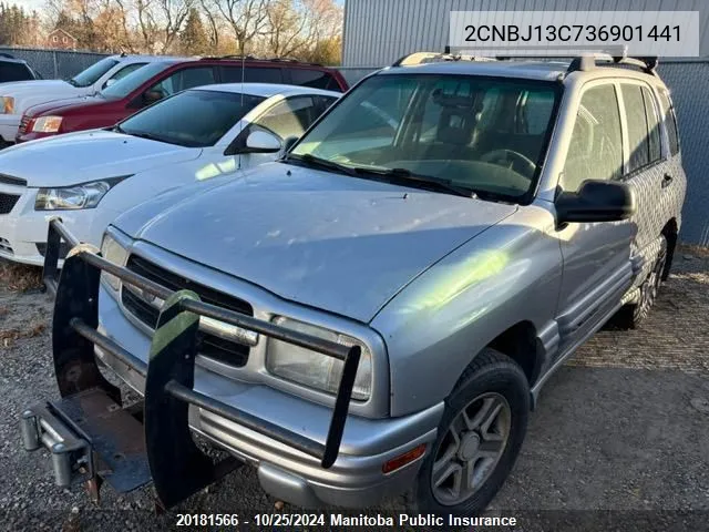 2003 Chevrolet Tracker VIN: 2CNBJ13C736901441 Lot: 20181566