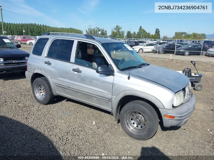 2003 Chevrolet Tracker Hard Top Zr2 VIN: 2CNBJ734236904761 Lot: 40398896