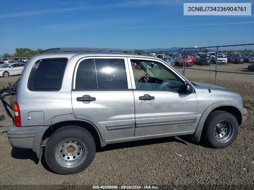 2CNBJ734236904761 2003 Chevrolet Tracker Hard Top Zr2