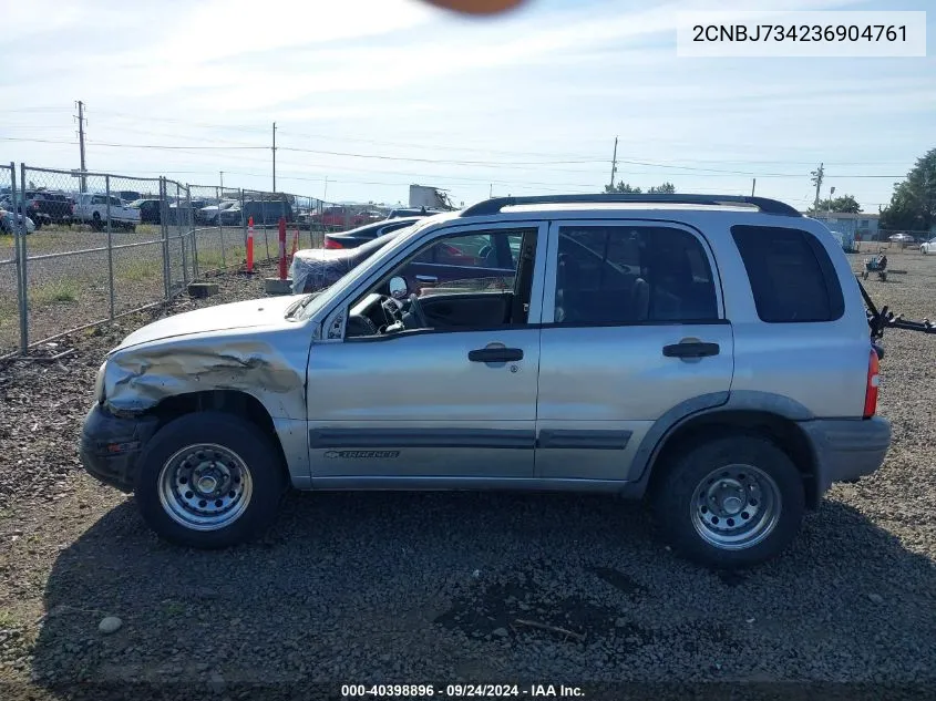 2CNBJ734236904761 2003 Chevrolet Tracker Hard Top Zr2