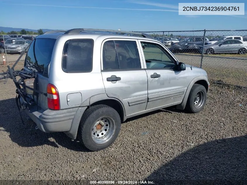 2003 Chevrolet Tracker Hard Top Zr2 VIN: 2CNBJ734236904761 Lot: 40398896