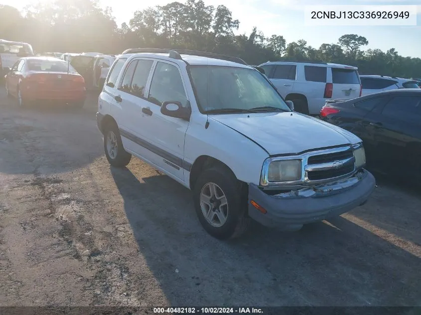 2CNBJ13C336926949 2003 Chevrolet Tracker Hard Top Base