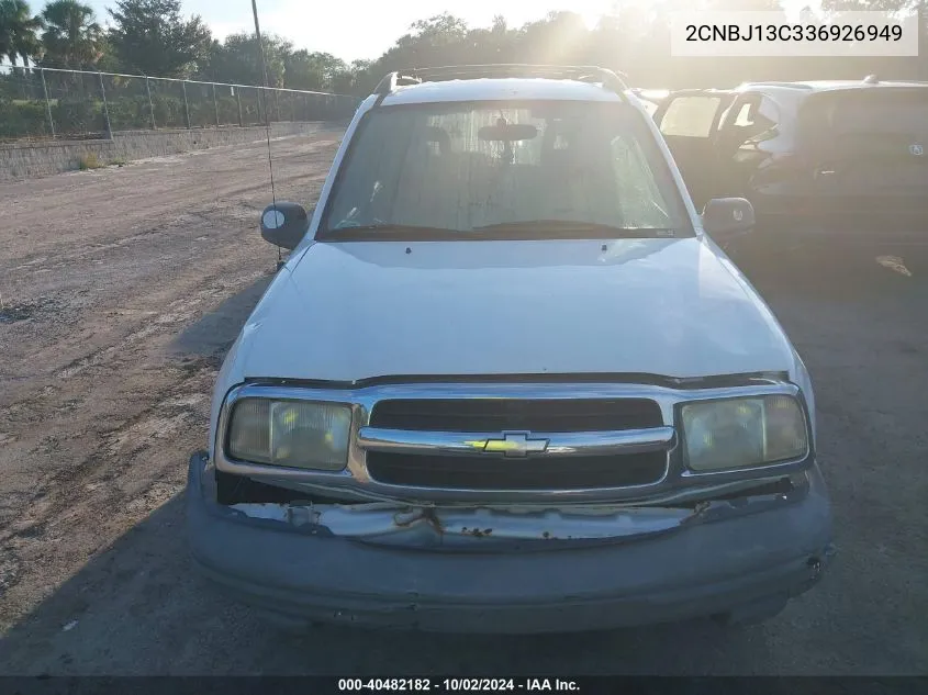 2CNBJ13C336926949 2003 Chevrolet Tracker Hard Top Base