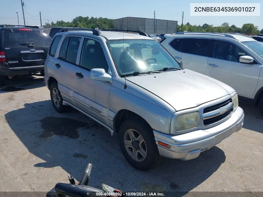 2CNBE634536901027 2003 Chevrolet Tracker Hard Top Lt