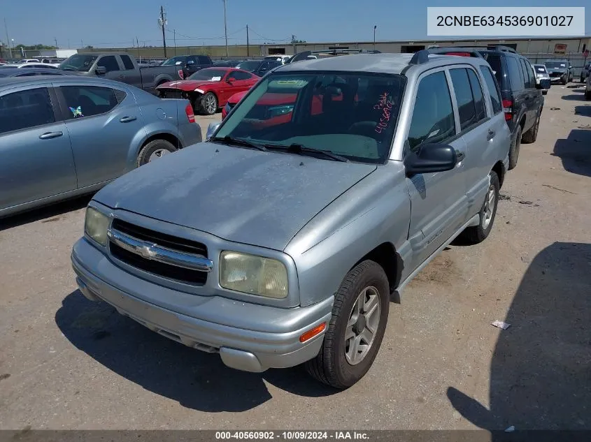 2CNBE634536901027 2003 Chevrolet Tracker Hard Top Lt