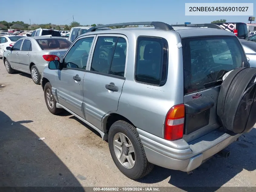 2CNBE634536901027 2003 Chevrolet Tracker Hard Top Lt