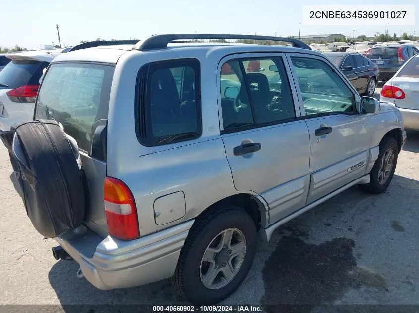 2003 Chevrolet Tracker Hard Top Lt VIN: 2CNBE634536901027 Lot: 40560902