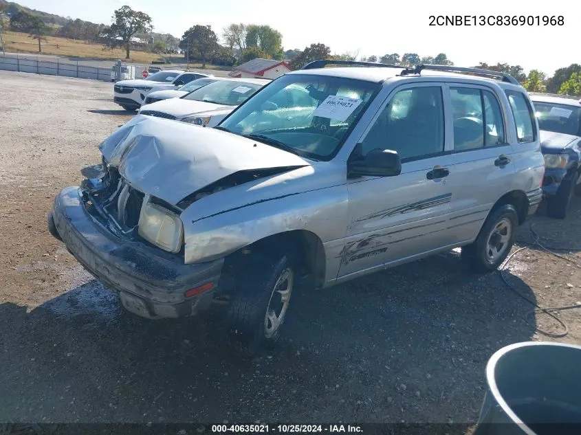 2003 Chevrolet Tracker Hard Top Base VIN: 2CNBE13C836901968 Lot: 40635021