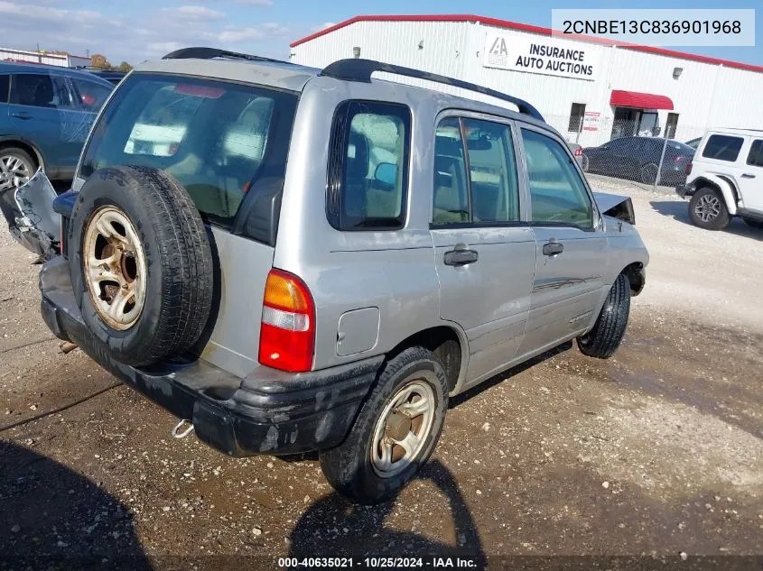 2CNBE13C836901968 2003 Chevrolet Tracker Hard Top Base