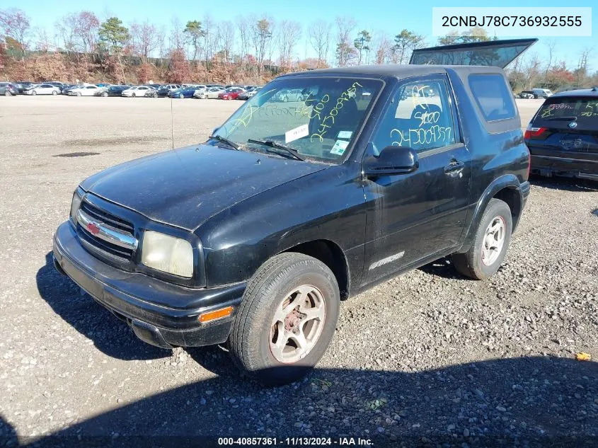 2003 Chevrolet Tracker Zr2 VIN: 2CNBJ78C736932555 Lot: 40857361