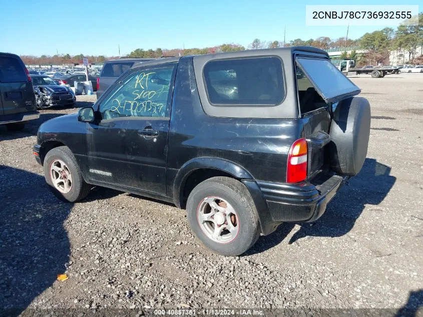 2003 Chevrolet Tracker Zr2 VIN: 2CNBJ78C736932555 Lot: 40857361