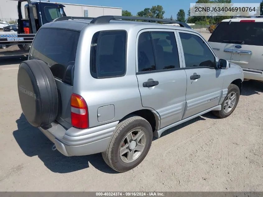 2CNBJ634046910764 2004 Chevrolet Tracker Lt