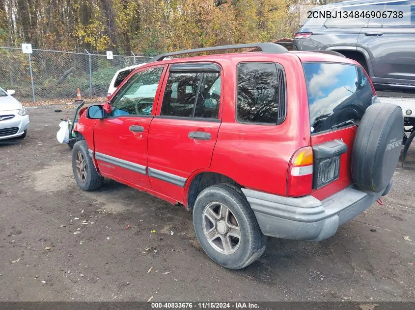 2004 Chevrolet Tracker VIN: 2CNBJ134846906738 Lot: 40833676