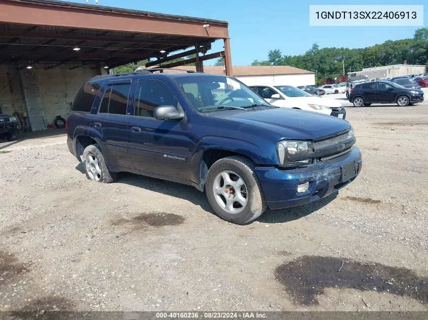 1GNDT13SX22406913 2002 Chevrolet Trailblazer Ls