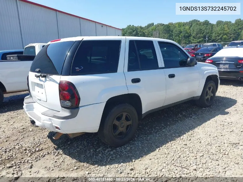 1GNDS13S732245702 2003 Chevrolet Trailblazer Ls