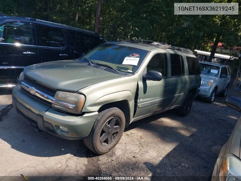 2003 Chevrolet Trailblazer Ext Lt VIN: 1GNET16SX36219245 Lot: 40284055