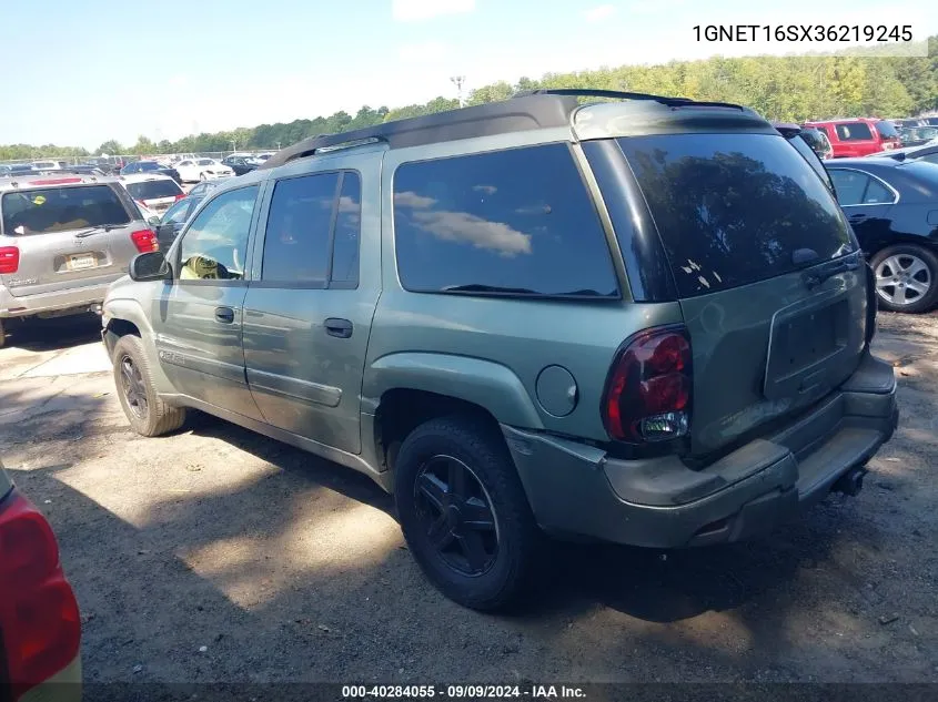 2003 Chevrolet Trailblazer Ext Lt VIN: 1GNET16SX36219245 Lot: 40284055