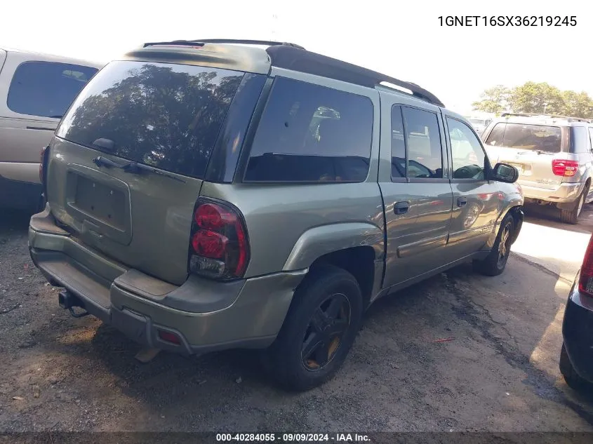 2003 Chevrolet Trailblazer Ext Lt VIN: 1GNET16SX36219245 Lot: 40284055