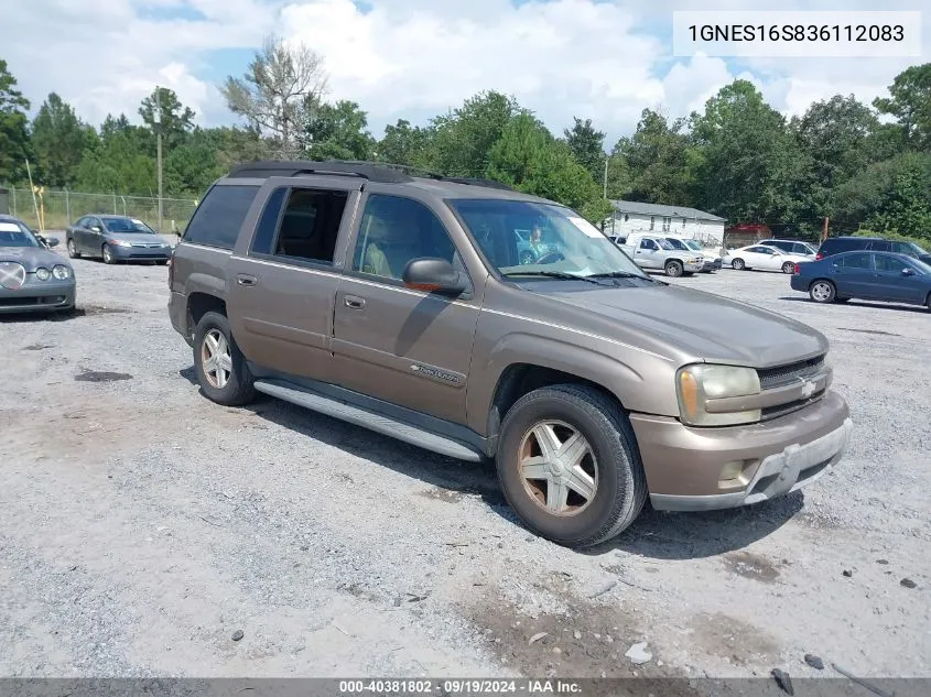 1GNES16S836112083 2003 Chevrolet Trailblazer Ext Lt