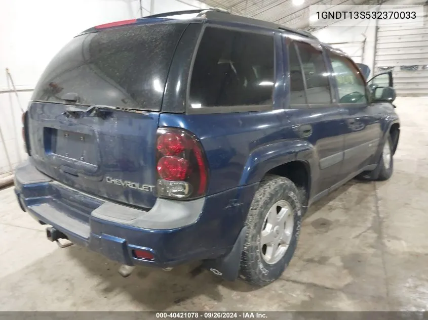 1GNDT13S532370033 2003 Chevrolet Trailblazer Ls