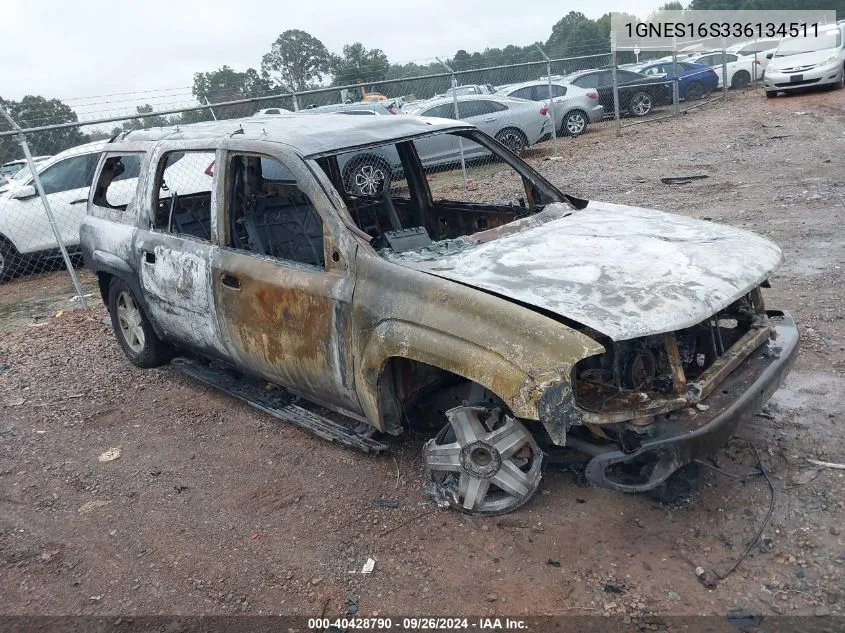 2003 Chevrolet Trailblazer Ext VIN: 1GNES16S336134511 Lot: 40428790